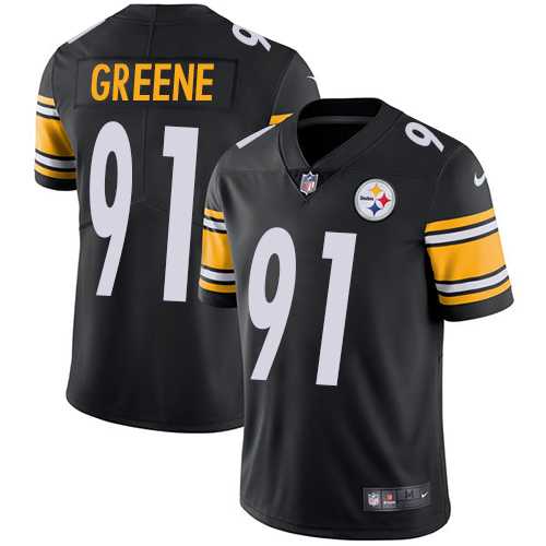 Nike Pittsburgh Steelers #91 Kevin Greene Black Team Color NFL Vapor Untouchable Limited Jersey,We sell and wholesale Nike Pittsburgh Steelers #91 Kevin Greene Black Team Color NFL Vapor Untouchable Limited Jersey on line form chian!